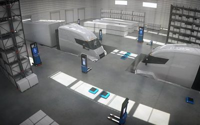 Toyota Material Handling Europa presenta vision logistica futura Hannover Messe con Microsoft cabecera carretillas elevadoras alicante